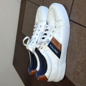 Men White Garrison Townsend Casual Lace Up Sneaker Size 10.5